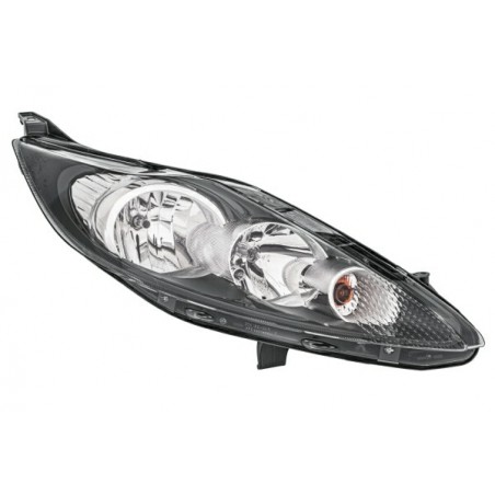 Reflektor P (halogen, H1/H7/PY21W/W5W, elektryczny, z silnikiem, kolor wkładu: czarny) pasuje do: FORD FIESTA VI 06.08-01.13