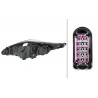 Reflektor P (halogen, H1/H7/PY21W/W5W, elektryczny, z silnikiem, kolor wkładu: czarny) pasuje do: FORD FIESTA VI 06.08-01.13