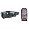 Reflektor L (halogen, H15/H7/PSY24W, elektryczny, z silnikiem, kolor wkładu: srebrny) pasuje do: AUDI A3 8V, Kabriolet / Sedan