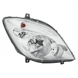Reflektor P (halogen, H7/H7/PY21W/W5W, elektryczny, z silnikiem) pasuje do: MERCEDES SPRINTER 906 06.06-10.13