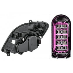 Reflektor P (halogen, H7/H7/PY21W/W5W, elektryczny, z silnikiem) pasuje do: MERCEDES SPRINTER 906 06.06-10.13