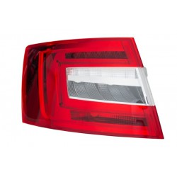 Lampa tył L (H21W/LED/P21W, ze światłem przeciwmgielnym, światło cofania) pasuje do: SKODA OCTAVIA III 06.16-11.19