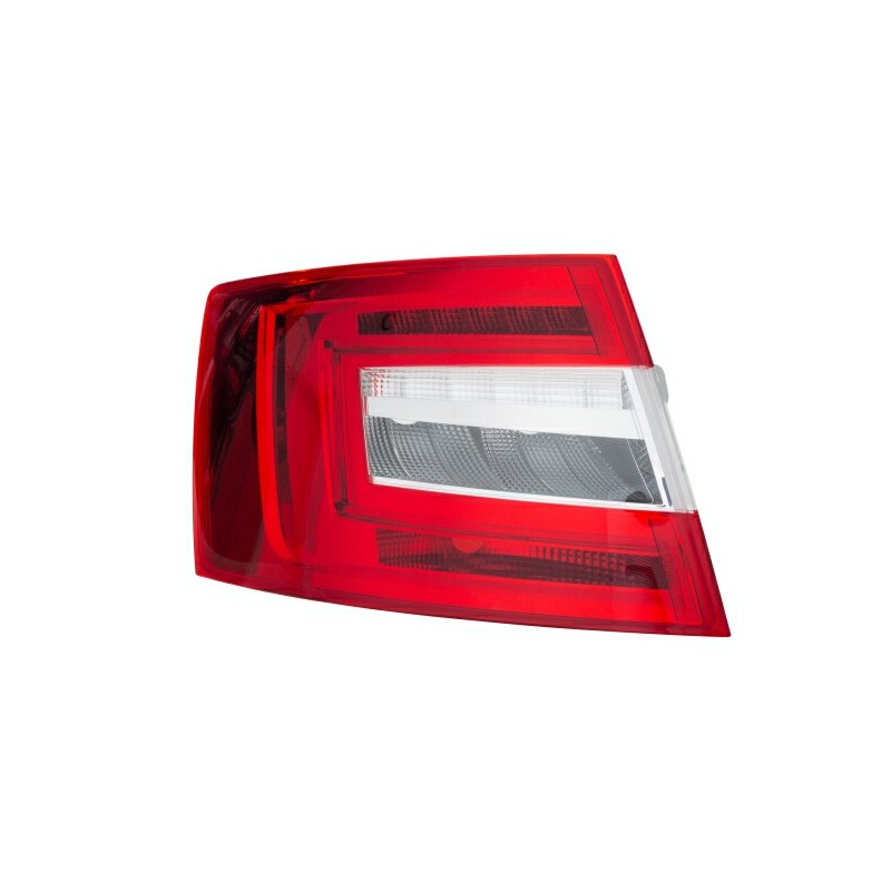 Lampa tył L (H21W/LED/P21W, ze światłem przeciwmgielnym, światło cofania) pasuje do: SKODA OCTAVIA III 06.16-11.19