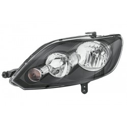 Reflektor L (halogen, H15/H7/H7/PY21W/W5W, elektryczny, z silnikiem, kolor wkładu: chromowany) pasuje do: VW GOLF VI PLUS 01.09-