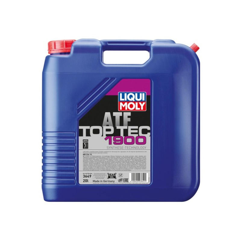 OLEJ LIQUI MOLY ATF TOP TEC 1900 20L MB 236.15