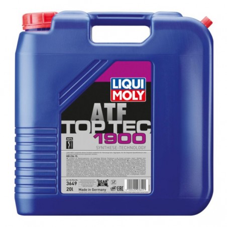 OLEJ LIQUI MOLY ATF TOP TEC 1900 20L MB 236.15