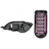 Reflektor P (halogen, H15/H7/H7/PY21W/W5W, elektryczny, z silnikiem, kolor wkładu: chromowany) pasuje do: VW GOLF VI PLUS 01.0