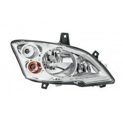 Reflektor P (halogen, 3*H7/PY21W/W21, elektryczny, z silnikiem, kolor wkładu: chromowany) pasuje do: MERCEDES VIANO (W639), VI