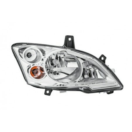 Reflektor P (halogen, 3*H7/PY21W/W21, elektryczny, z silnikiem, kolor wkładu: chromowany) pasuje do: MERCEDES VIANO (W639), VI