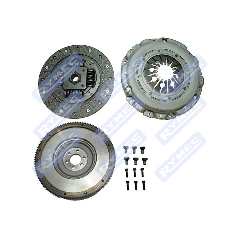 SPRZĘGŁO VW CADDY/JETTA/PASSAT/TOURAN 1,9-2,0 TDI 04- Z KOŁEM ZAMACHOWYM