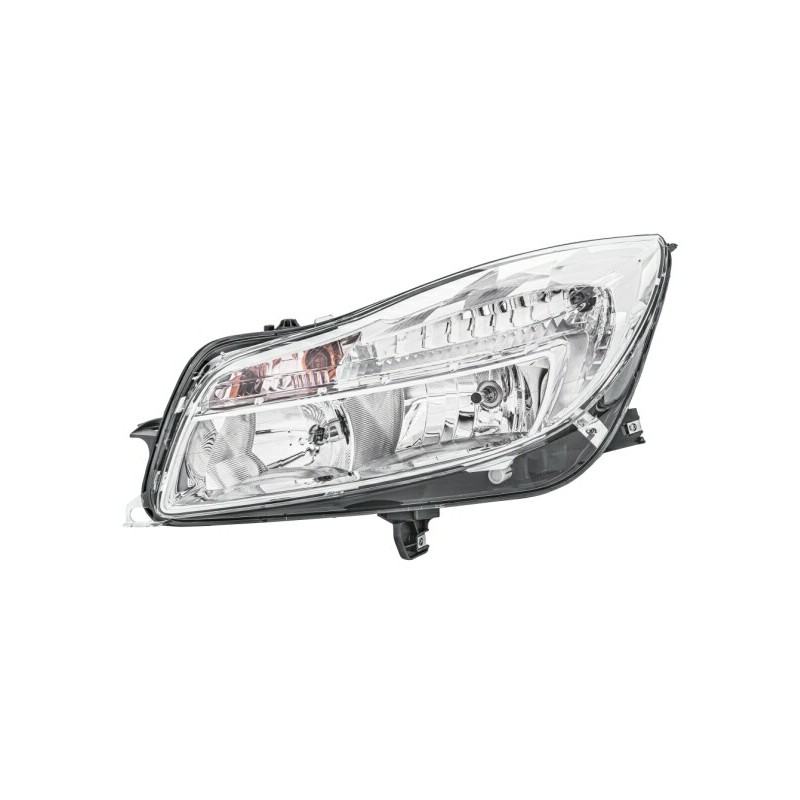 Reflektor L (halogen, H1/H7/PY21W, elektryczny, z silnikiem) pasuje do: OPEL INSIGNIA A 07.08-05.13