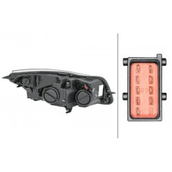 Reflektor L (halogen, H1/H7/PY21W, elektryczny, z silnikiem) pasuje do: OPEL INSIGNIA A 07.08-05.13
