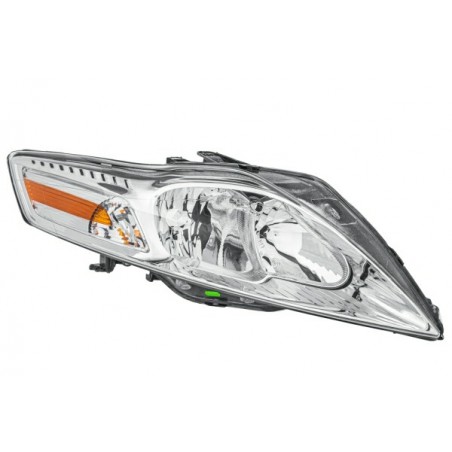 Reflektor P (halogen, H1/H7/PY21W/W5W, elektryczny, z silnikiem, kolor kierunkowskazu: biały) pasuje do: FORD MONDEO IV -10.10