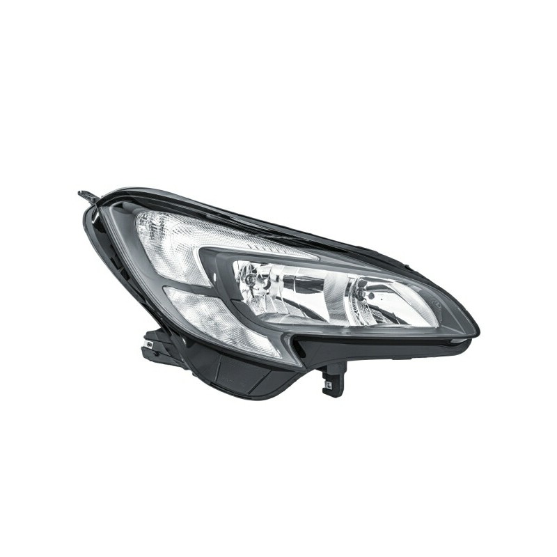 Reflektor P (halogen, H7/H7/PSY24W/W21, elektryczny, z silnikiem) pasuje do: OPEL CORSA E 09.14-05.19