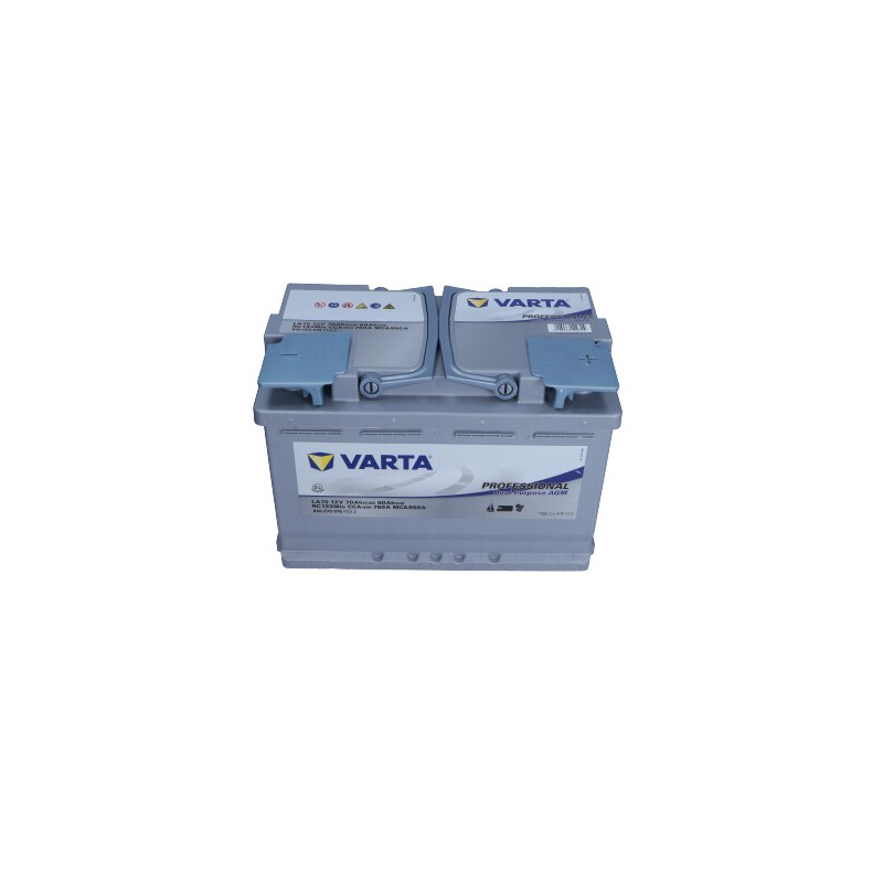 AKUMULATOR 12V 70AH/760A L- 278X175X190 PROFESSIONAL DUAL PURPOSE AGM