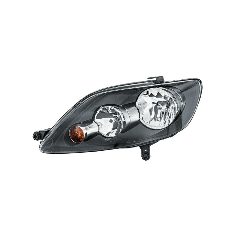 Reflektor L (halogen, H7/H7/P21W/W5W, elektryczny, z silnikiem, kolor kierunkowskazu: biały) pasuje do: VW GOLF V PLUS 01.05-0