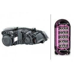 Reflektor L (halogen, H7/H7/PY21W/W5W, elektryczny, z silnikiem) pasuje do: VW POLO V 6C 05.14-09.17