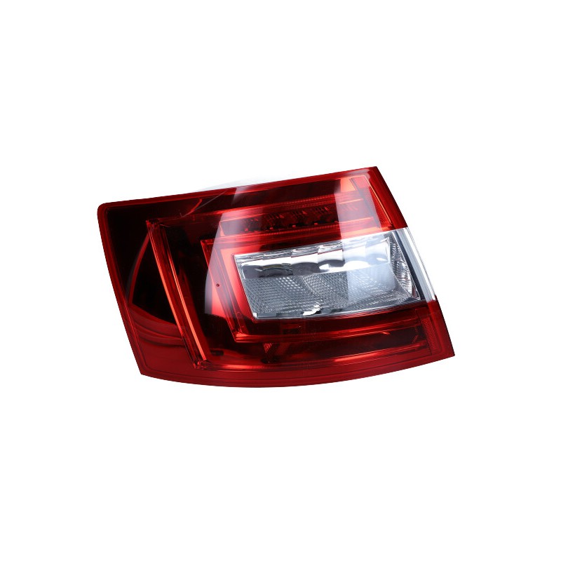 Lampa tył L (H21W/LED/P21W, ze światłem przeciwmgielnym, światło cofania) pasuje do: SKODA OCTAVIA III Liftback 11.12-06.16