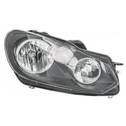 Reflektor P (halogen, H15/H7/PSY24W/W5W, elektryczny, z silnikiem, kolor wkładu: chromowany) pasuje do: VW GOLF VI 10.08-11.13