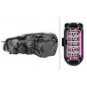 Reflektor P (halogen, H15/H7/PSY24W/W5W, elektryczny, z silnikiem, kolor wkładu: chromowany) pasuje do: VW GOLF VI 10.08-11.13