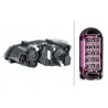 Reflektor P (halogen, H7/H7/W5W/WY21W, elektryczny, z silnikiem, kolor wkładu: chromowany, kolor kierunkowskazu: pomarańczowy)