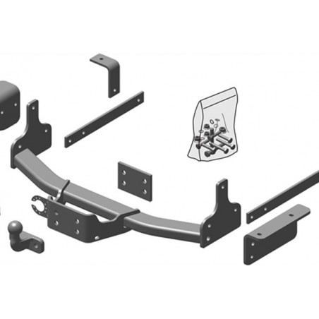 HAK HOLOWNICZY NISSAN NV400 FURGON (X62, X62B) 11-