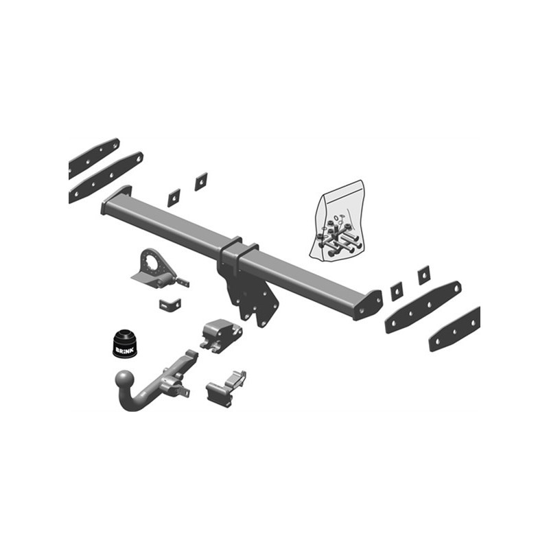 HAK HOLOWNICZY VOLVO XC60 (156) 08-