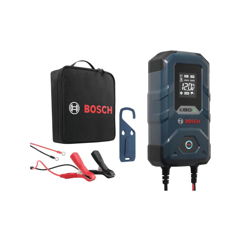 ŁADOWARKA C80 LI-ION BOSCH 6V 12V 15A