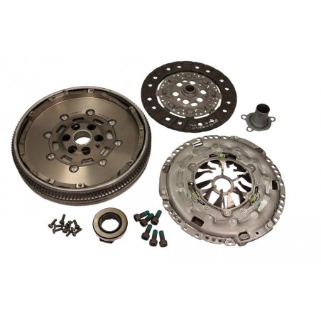 Zestaw sprzęgła z kołem dwum. i łożyskiem wyc. pasuje do: VW MULTIVAN V, TRANSPORTER V 1.9D 04.03-11.09