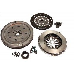 Zestaw sprzęgła z kołem dwum. i łożyskiem wyc. pasuje do: VW MULTIVAN V, TRANSPORTER V 1.9D 04.03-11.09