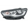 Reflektor L (halogen, H15/H7/PY21W/W5W, elektryczny, z silnikiem, kolor wkładu: chromowany, kolor kierunkowskazu: pomarańczowy