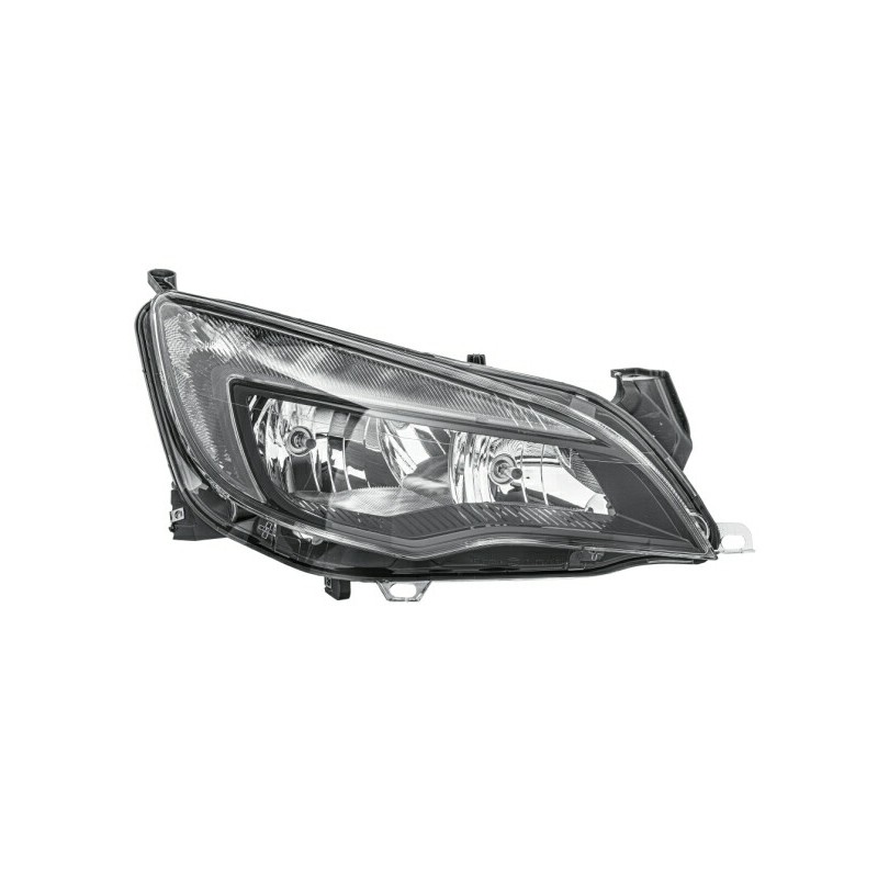 Reflektor P (halogen, H7/H7/LED, elektryczny, z silnikiem, kolor wkładu: czarny) pasuje do: OPEL ASTRA J 12.09-06.15