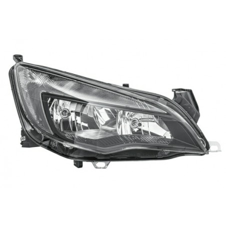 Reflektor P (halogen, H7/H7/LED, elektryczny, z silnikiem, kolor wkładu: czarny) pasuje do: OPEL ASTRA J 12.09-06.15