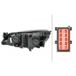Reflektor P (halogen, H7/H7/LED, elektryczny, z silnikiem, kolor wkładu: czarny) pasuje do: OPEL ASTRA J 12.09-06.15