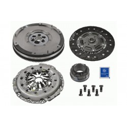 Zestaw sprzęgła z kołem dwum. i łożyskiem wyc. (240mm) pasuje do: AUDI A4 B6, A6 C5  VW PASSAT B5.5 1.9D 11.00-05.05