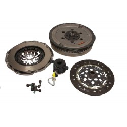 Zestaw sprzęgła z kołem dwum. i łożyskiem hyd. pasuje do: NISSAN PRIMERA  RENAULT GRAND SCENIC II, MEGANE II, SCENIC II 1.9D 0