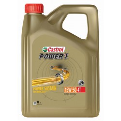 OLEJ CASTROL 15W50 4L POWER 1 4T PÓŁSYNT. / MOTOCYKLE