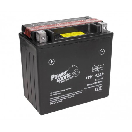 AKUMULATOR MOTO. 12V 12AH/160A L+ (WYM:150X87X148) +KWAS
