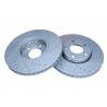 TARCZA HAM. VW P. A100/A4/A6/ PASSAT 96-/A8 99- 288X25 NAWIERCANA I NACINANA, Z POWŁOKĄ ANTYKOROZYJNĄ