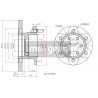 TARCZA HAM. IVECO P. 96-