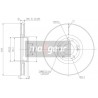 TARCZA HAM. HYUNDAI P. SANTA FE 06-/IX55 08-/SORENTO 09-