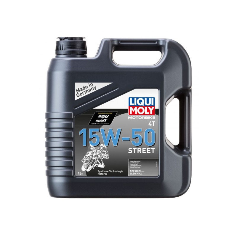 OLEJ LIQUI MOLY 15W50 4L 4T MOTORBIKE STREET / MOTOCYKLE