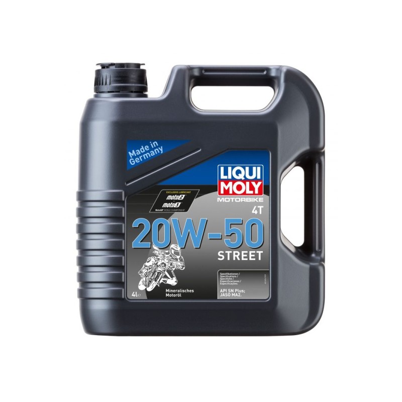 OLEJ LIQUI MOLY 20W50 4L 4T MOTORBIKE STREET / MOTOCYKLE