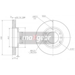 TARCZA HAM. HYUNDAI P. H-1 08-