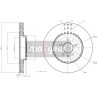 TARCZA HAM. VW P. A4/A5 07-/Q5/A6 09- 345X30