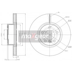 TARCZA HAM. BMW P. F25 X3 10-
