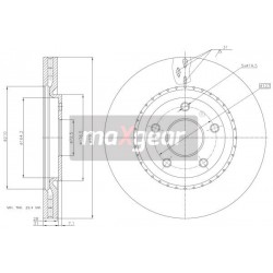 TARCZA HAM. FIAT P. FREEMONT 2,0 JTD/2,4-3,6 11-