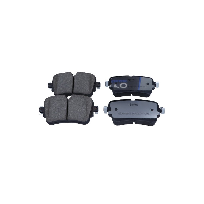 KLOCKI HAM. AUDI T. Q7 2,0-3,0 QUATTRO 15- QUARO SILVER CERAMIC
