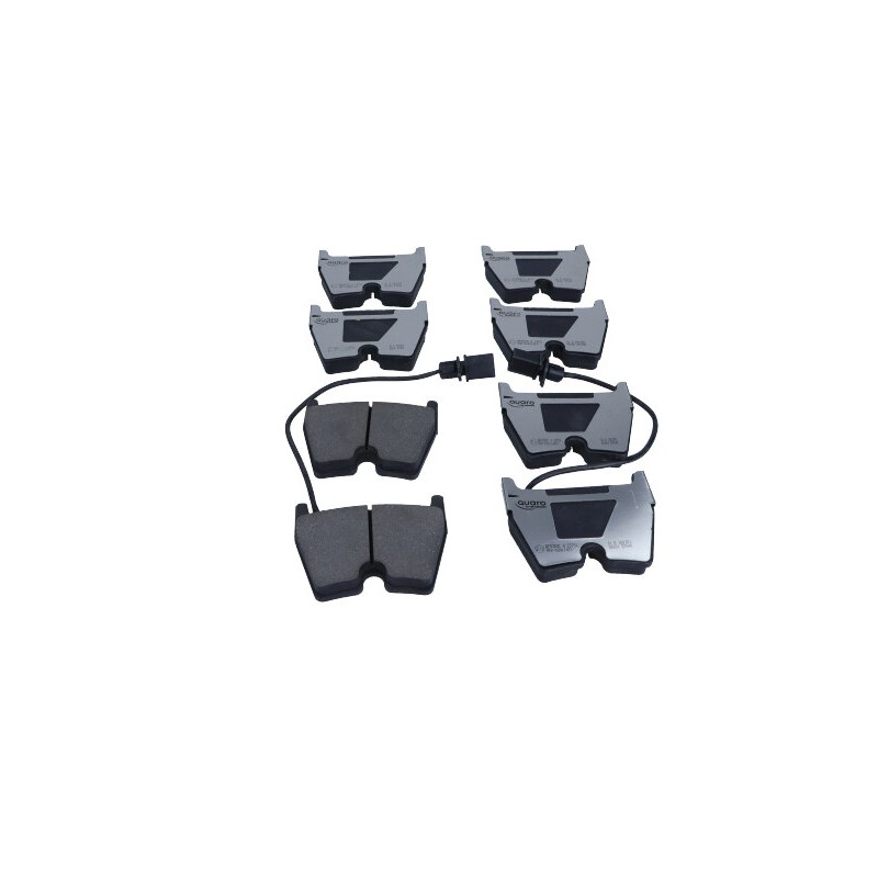 KLOCKI HAM. AUDI P. A4/A5/R8 4,2-5,2 QUATTRO 05-15 QUARO SILVER CERAMIC