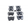 KLOCKI HAM. AUDI P. A4/A5/R8 4,2-5,2 QUATTRO 05-15 QUARO SILVER CERAMIC